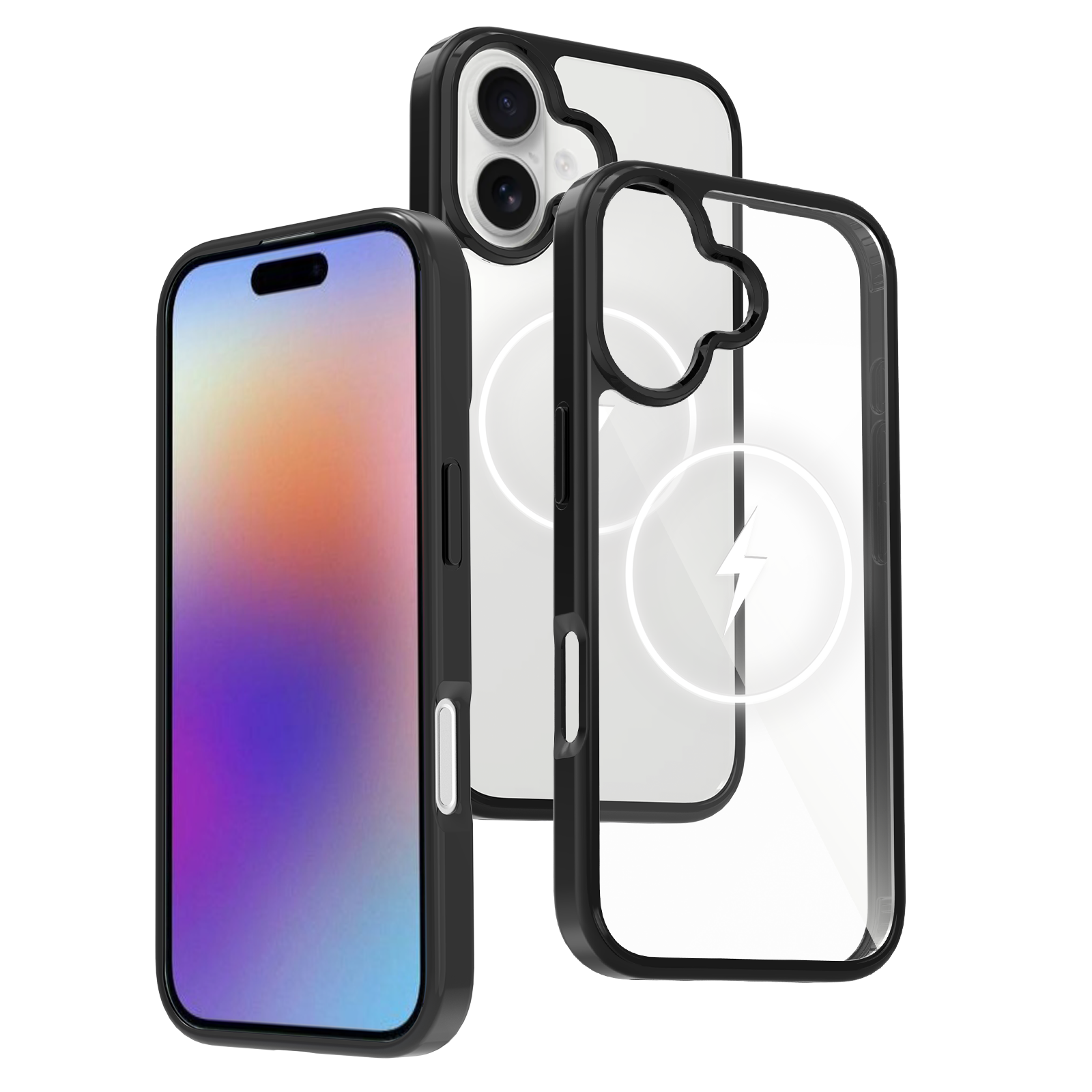 TPU+PC Clear Magnetic Case for iPhone 17 Pro Max - Detail View 11